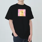 虹色PLUSのキュートな水玉うさぎちゃん Heavyweight T-Shirt