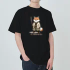 みゆみん@YouTuber ／M|Little Kit Foxの三代目 狐兵衛 Tシャツ ヘビーウェイトTシャツ