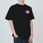 ふたりはプリキュア SUZURI限定ショップのヘビーウェイトTシャツ キュアブラック Heavyweight T-Shirt