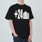 linear_pcm0153のsuzuriの+24dBu Heavyweight T-Shirt