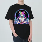 ミネラル太郎の幻想少女リリー　〜星々との対話〜 ヘビーウェイトTシャツ