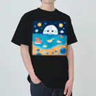 dou-douの宇宙と海の仲間たち ヘビーウェイトTシャツ