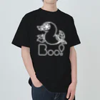 Boo!のBoo!(モンゴリアンデスワーム) ヘビーウェイトTシャツ