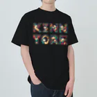 もぺのWord Pixelart “KINN TORE” ヘビーウェイトTシャツ