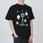 cosmicatiromの漫才マイク 白 ヘビーウェイトTシャツ