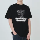 SUNDAYS GRAPHICSのSUNDAY SUNDY No.2 (白ロゴ) ヘビーウェイトTシャツ