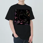 Lily bird（リリーバード）の文鳥スクラッチ Heavyweight T-Shirt