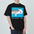 LalaHangeulのHammerhead shark(撞木鮫) ヘビーウェイトTシャツ