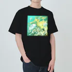トロ箱戦隊本部の緑葉のドラゴン Heavyweight T-Shirt