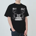 ニポトレ本舗☆投資家とトレーダーに捧ぐのストリートトレードダンディ002 光学迷彩Ver1-3 Heavyweight T-Shirt