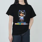 DIALOGUE＋のドットDIALOGUE＋ まゆゆん推しヘビーウェイトTシャツ(黒) ヘビーウェイトTシャツ