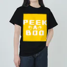 あかりんごのPEEK A BOO いないいないばぁ ヘビーウェイトTシャツ