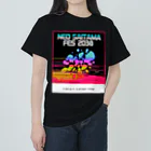 ニンジャスレイヤー公式/ダイハードテイルズの【両面な】NEO SAITAMA FES 2038 Heavyweight T-Shirt