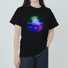 💖宇宙整体♪🌈♪こころからだチャンネル♪💖の宇宙回路を繋ぐ Heavyweight T-Shirt