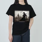 Lala Worksのgrim_reaper_001 ヘビーウェイトTシャツ