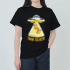 LONESOME TYPE ススのビール泥棒👽🍻👽（飲酒運転ダメ。ゼッタイ。） Heavyweight T-Shirt