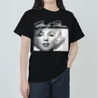PALA's SHOP　cool、シュール、古風、和風、の鏡の上のマリリン・モンローの肖像 Ⅵｂ、匿名、1950年頃-1960年頃 ヘビーウェイトTシャツ