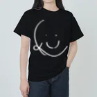 キイフォルダ／kiifolderのスマイルsmile ホワイト Heavyweight T-Shirt