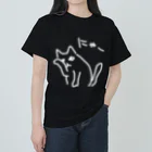 ののの猫屋敷の【ちらみ】 ヘビーウェイトTシャツ