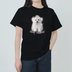 犬と両思いのHoly Maltese ヘビーウェイトTシャツ