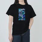 區の雨の匂い ヘビーウェイトTシャツ