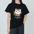 4_days_offのストレートの握り方　白文字 ヘビーウェイトTシャツ