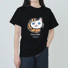 4_days_offのカーブボールの握り方　白文字 Heavyweight T-Shirt