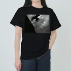 photographer_khjのBlack Bird ヘビーウェイトTシャツ