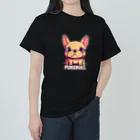 furebuhi　clubのHAPPY FUREBULL（ハッピーフレブル） Heavyweight T-Shirt