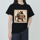 PUGおやじのロボパグ出動 Heavyweight T-Shirt