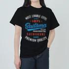 kg_shopのSaitama -Vintage- (濃色Tシャツ専用) ヘビーウェイトTシャツ