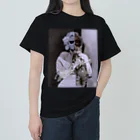 PALA's SHOP　cool、シュール、古風、和風、のMarilynMonroe　&　CAT Heavyweight T-Shirt