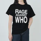 NET SHOP MEKのRAGE AGAINST WHO ヘビーウェイトTシャツ