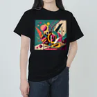 のんびりアート工房のガラクタアート Heavyweight T-Shirt