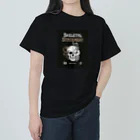 Love and peace to allのSkeletal Statement Heavyweight T-Shirt