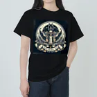 onigorosiの輝く夜のエンブレム Heavyweight T-Shirt