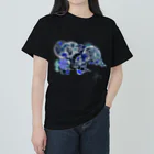 牧 やひろの暗転 鶏土竜 ヘビーウェイトTシャツ