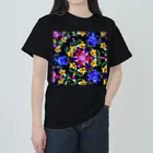 シゲマツヤの心喰花 Heavyweight T-Shirt