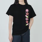 つきしょっぷのお花見 ヘビーウェイトTシャツ