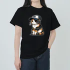 ショップ　キヨナリの帽子猫　男の子 Heavyweight T-Shirt