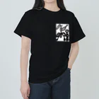 手描き屋　ゆうのyuu。ボールペンデザイン ヘビーウェイトTシャツ