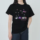 nachau7のカタツムリの道草2 ヘビーウェイトTシャツ