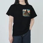 Kaz_Alter777の日本最初の魔王城 ヘビーウェイトTシャツ