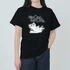 TomoshibiのNo Cat, No Life.  抱っこ猫 ヘビーウェイトTシャツ