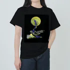 WAMI ARTのタツ月富士フトマニ ヘビーウェイトTシャツ