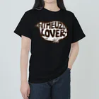 てとてととりのヒメウズラヴァー Heavyweight T-Shirt