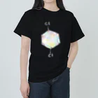 ピヨ_chemistryのパラジクロロベンゼンの化学構造式 ヘビーウェイトTシャツ