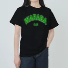 WARABA O.HのWARABA College Logo Green  ヘビーウェイトTシャツ