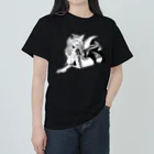 月が輝くこんな夜にのDragon Girl Heavyweight T-Shirt