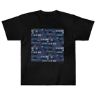 m7kenjiのpixelTextilePattern_01 Heavyweight T-Shirt